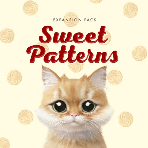 Sugar Cat &amp; Candy Doggie® Portrait : Sweet Patterns
