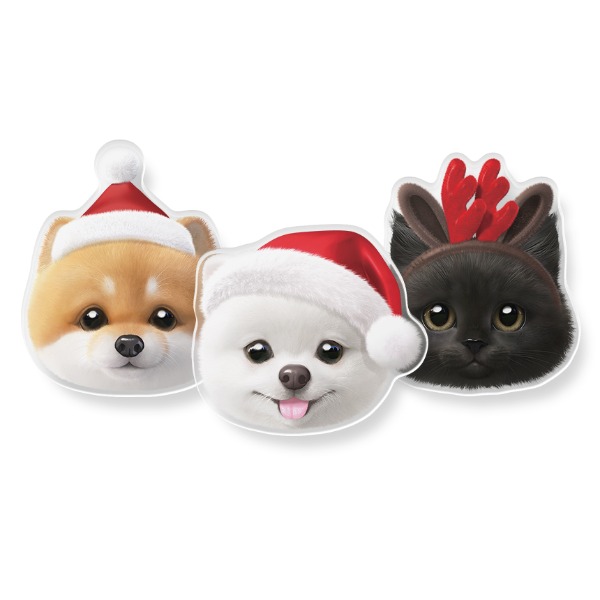 Sugar Cat &amp; Candy Doggie® Christmas Acrylic Tok