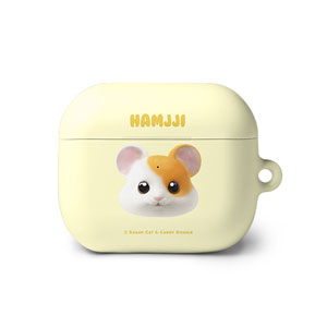 Hamjji the Hamster Face AirPods 3 Hard Case