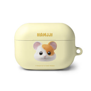 Hamjji the Hamster Face AirPod PRO Hard Case